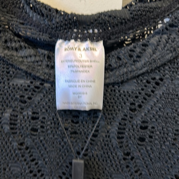 NWT Swim Coverup Black ROMY & AKSEL - Picture 4 of 5
